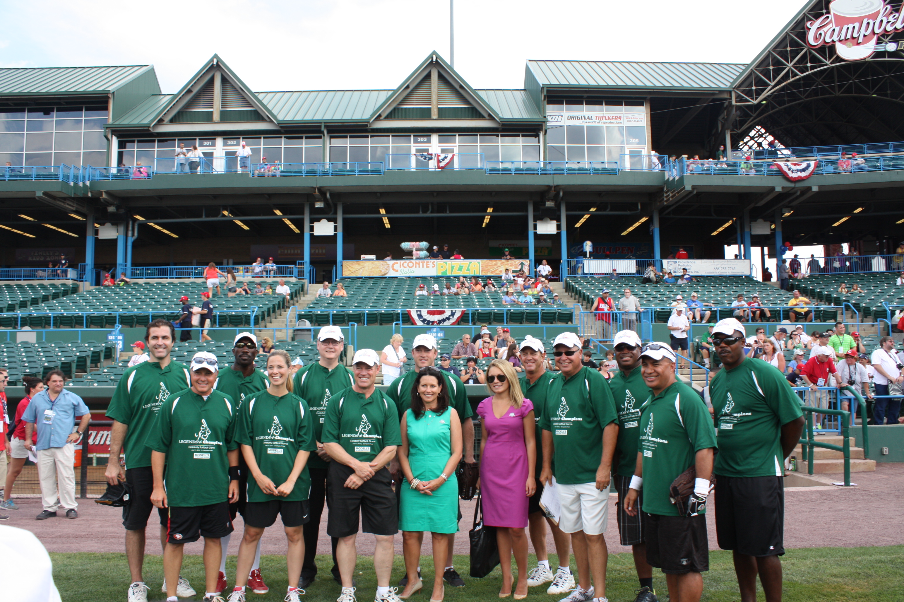 Celebrity softball 14